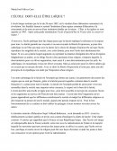 Dissertation sur la laïcité