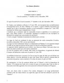 Les clauses abusives, COMMENTAIRE D’ARRET Cour de cassation, 1ère chambre civile, 6 décembre 1989.