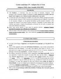 Antigone Jean Anouilh Fiche Wapiti6324
