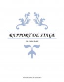 Rapport de stage en banque