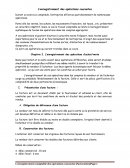 L’enregistrement des opérations courantes