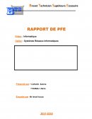 Rapport de stage de PFE