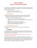 Les choix d'une structure juridique