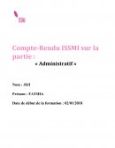 Exposé sur l'administration