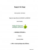 Rapport de stage banque Zitouna