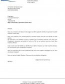 Lettre commerciale de Décathlon