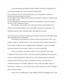 Etute Critique de Document - Le PCF au lendemain de la 2GM