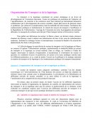 Organisation du transport et de la logistique