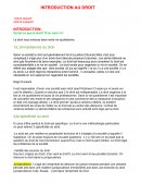 Introduction au droit