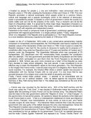 Essay : How the French Republic has evolved since 1870/1875 ?