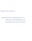 L’impact des coûts du traitement des maladies dues à la pollution atmosphérique sur le système de soin en France