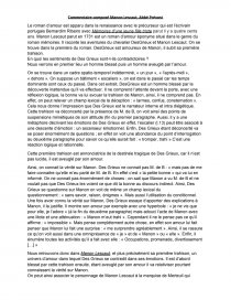 manon lescaut rencontre problématique