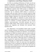 Devoir de SVT sur les origines de la découverte de l'ADN