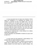 Le corps peut-il réellement être un objet artistique tel un tableau exposé dans une galerie d’art ?