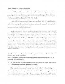Le Juge Administratif Et Le Droit International Dissertation Etudiante Le Juge Administratif Et Le Droit International Dissertation Etudiante