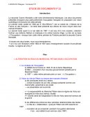 L'évolution de la vision de la seconde guerre mondiale à l'école