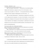 Droit de l'administration