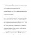 Corpus de textes : éléments de corrigé