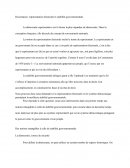 Dissertation: représentation électorale et stabilité gouvernementale