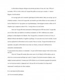 La Révolution et l'ancien régime de Tocqueville