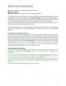 TD droit des personnes