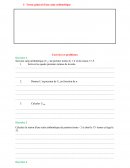 Suites arithmétiques