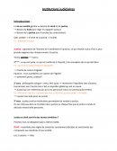 Institutions judiciaires