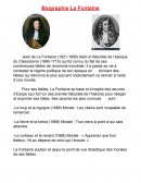 Biographie de La Fontaine