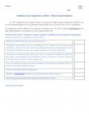 Validation des compétences du B2i – Fiche d’autoévaluation