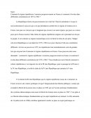 Comment le régime républicain s'enracine progressivement en France et comment il évolue dans différentes constitutions ?