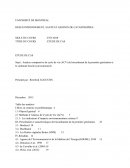 Analyse comparative du cycle de vie (ACV) de biocarburant de la première génération et le carburant fossile (conventionnel).