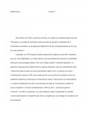 Dissertation Sur le Conseil constitutionnel