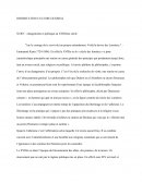 Changements politiques et sociales au XVIIIème siècle