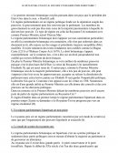 Dissertation: le Royaume-Uni est-il encore un régime parlementaire?