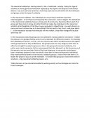 Groups on organics and mecanical solidarity