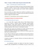 L’Europe, un théâtre majeur des guerres totales (1914-1945)