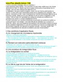 Introduction et Plan détaillé commentaire article 1195 Code Civil