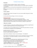 Technique et analyse d'image
