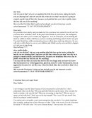Anglais: dear Lilly, dear stalker