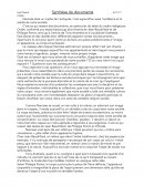 Synthèse le Corps et la Vieillesse