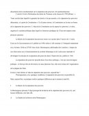 Dissertation droit constitutionnel- séparation des pouvoirs et parlementarisme