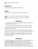 Correction d'exercice philosophique