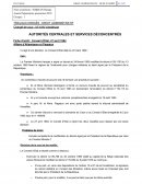 Fiche d’arrêt : Conseil d’Etat, 27 avril 1994 Affaire d’Allamigeon et Pageaux Il s’agit d’une décision du Conseil d’Etat daté du 23 mars 1992 ;