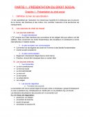 Présentation du droit social