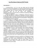 Le Siècle d'Or des Provinces-Unies