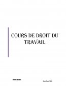 Les sources du droit de travail