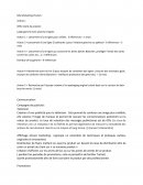Planning d'Action Laboratoire Produit Communication