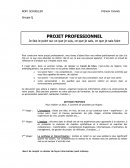 Projet professionnel staps L1