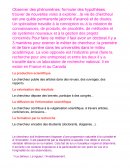 La production scientifique