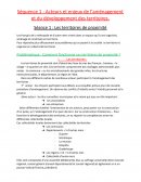 Acteur et enjeux de la mondialisation